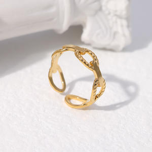 Женское полированное кольцо из нержавеющей стали - Product Image 3