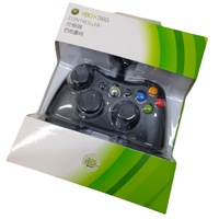 Vente directe - Manette de jeu filaire à vibration pour Xbox 360 - Boîte verte - Compatible PC