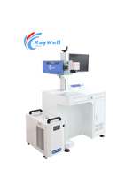 Machine de marquage laser UV automatique, système de gravure laser continu pour le métal, les circuits imprimés, les codes QR, les codes-barres, le codage industriel