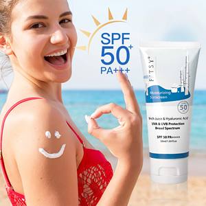 Crème solaire hydratante au jus de bouleau coréen, écran solaire SPF50, crème solaire personnalisée en marque privée, SPF 50 - Product Image 2