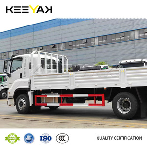 Precio de Fábrica, Camión de Carga Pesada ISUZU 4x2 de 7 Metros, 10-13 Toneladas, GIGA <span class=keywords><strong>FVR</strong></span> FTR 240HP, Camión de Plataforma Plana para <span class=keywords><strong>Venta</strong></span> - Product Image 3
