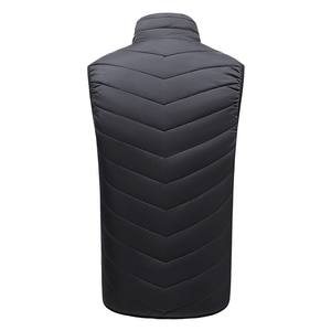 Chaleco Térmico de Invierno para Hombre, Aislado, Autocalentable, con Función de Banco de Energía, Cortavientos, Impermeable, Cierre de Cremallera de Poliéster, Hecho en China - Product Image 6