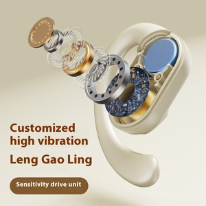 Giá thấp Tai nghe ows tai nghe thể thao không thấm nước trên tai treo thể dục hiển thị kỹ thuật số HiFi Tai nghe không dây X93 - Product Image 4