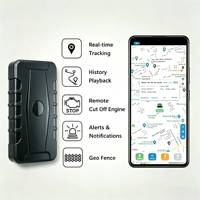Traceur GPS magnétique intelligent 4G pour flotte d'entreprise WF102 avec surveillance vocale, géofencing et alerte de survitesse