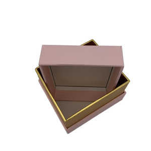 Caja de regalo con cubierta de Cielo y Tierra Rosa personalizada, caja de regalo de cartón, embalaje ecológico directo de fábrica - Product Image 3