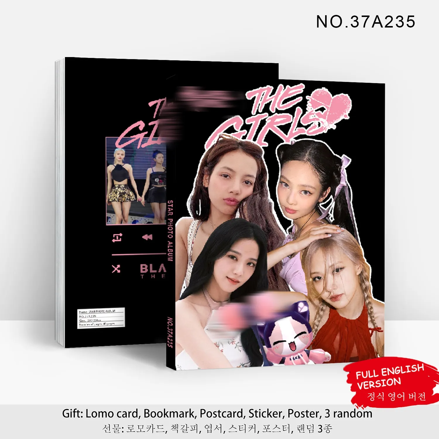 Álbum de Fotos KPOP Idol Group BP Lisa Rose Jisoo Jennie Born Pink