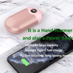 แบตเตอรี่สำรองแบบพกพาชาร์จไฟได้2 in 1 USB แบบชาร์จไฟได้สำหรับใช้ในฤดูหนา<span class=keywords><strong>ว</strong></span>และเกาหลี - Product Image 3