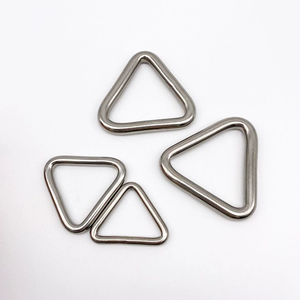 Chất lượng cao thép không gỉ 316 Delta liên kết Hàn Vòng Kim Loại tam giác nhanh chóng liên kết vòng phần cứng gian lận - Product Image 6