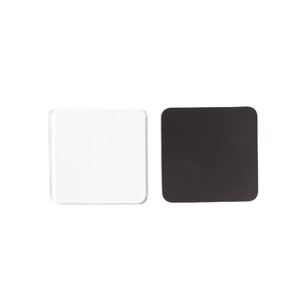 Feuilles magnétiques en acrylique Lishu 5x5 cm transparentes avec support adhésif pour projets de bricolage - Product Image 2
