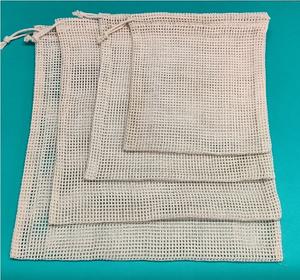 กระเป๋าผ้าฝ้ายปอกระเจาแบบหูรูดกระเป๋าโท้ทอเนกประสงค์สไตล์โบฮีเมียนน้ำหนักเบาขายส่ง - Product Image 1