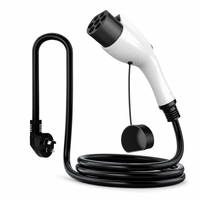 Chargeur EV portable GB/T 3,5 kW 7 kW à courant réglable, câble de charge EVSE étanche IP67 pour BYD Wuling