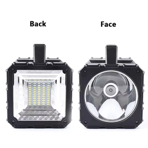 フォックスホーク高品質ポータブル大型アウトドアキャンプ懐中電灯高出力充電式ABS IP66防水LED - Product Image 4