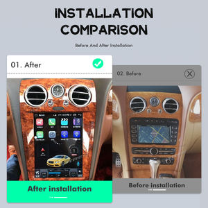 Carplay Android 13 pour Bentley GT Speeding Supersport Tesla Écran QLED Lecteur multimédia GPS de voiture Navigation Stéréo automobile - Product Image 3