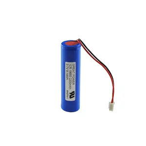 Rechargeable lithium ion battery 18650 3.7v 2200mah 2000mah 2500mah li-ion battery pack