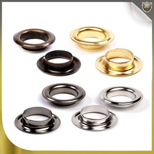 Yüksek kalite özel kazınmış marka logosu giysi için kuşgözü Hoodie giyim kemer aksesuarları delik kuşgözü Metal pirinç - Product Image 3