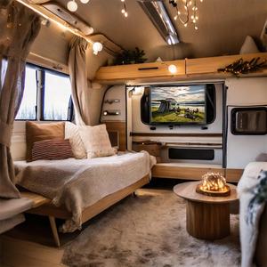 Téléviseurs portables AG 21,5 pouces LED LCD FHD 1080p 12V DC Mini <span class=keywords><strong>Camping</strong></span> RV <span class=keywords><strong>TV</strong></span> avec écran large noir - Product Image 5