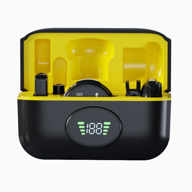 ORANGLES CY03 Dual Channel Wireless Lavalier Microphone | Noise Cancelling Clip-On Mic for Smartphone - Kuwait - high resolution display - exposing craftsmanship - Image 2 of 6 | built for everyone | CY03 Dual Channel Wireless Lavalier Microphone | Noise Cancelling Clip-On Mic for Smartphone - Kuwait for sale Georgia | Free Shipping ORANGLES