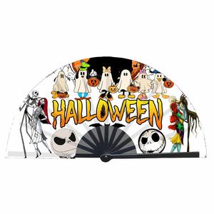 Customized 33CM <b>Large</b> Bamboo Folding <b>Fan</b> Festive Christmas Design <b>Fans</b> Business Promotional Gifts Music Cartoon Party Promotion - Product Image 2
