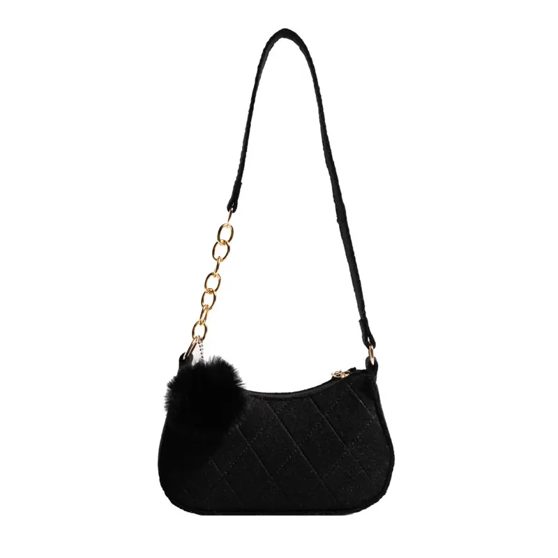Wholesale Solid Color Casual Trend Women's Bag 2023 Simple Fashion Shoulder Crossbody Canvas Bags
