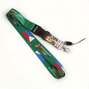 Custom <b>Polyester</b> Designer Keychain Durable Neck Strap <b>Lanyard</b> - Product Image 3