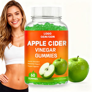 วิตามินกัมมี่แอปเปิ้ลไซเดอร์วิเนการ์แบบออร์แกนิก ยี่ห้อ OEM สำหรับผู้ใหญ่ ช่วยลดไขมัน รสแอปเปิ้ลธรรมชาติ - Product Image 5