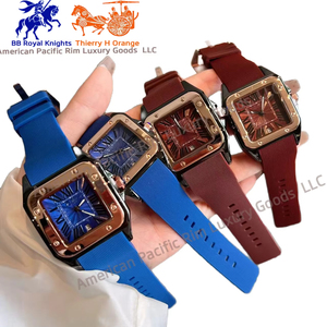 Relojes Deportivos de Cuarzo Digitales Personalizados para Hombre y Mujer, Nuevo Reloj de Cuarzo de Silicona, Reloj Deportivo de Acero Inoxidable y Cuero - Product Image 1