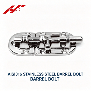Boulon de barillet en acier inoxydable 316 pour yacht hydro-marin, accessoires de quincaillerie marine - Product Image 1