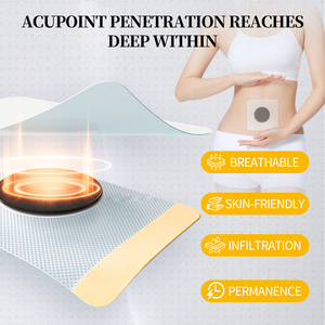 8月の三倍効果のあるハーブスリミングパッチ（減量、疲労回復、睡眠改善用） |   デトックス 6cm*7cm - Product Image 2