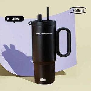 stainless steel tumblers 25oz 750ml bpa-free stainless steel cups double-wall insulated stainless steel tumbler - Product Image 4