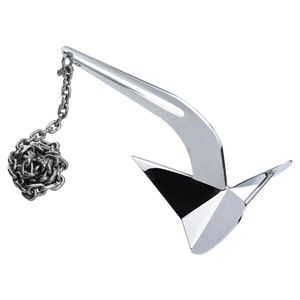 Ancre de <span class=keywords><strong>bateau</strong></span> personnalisée anti-perte <span class=keywords><strong>en</strong></span> acier inoxydable 316 poli miroir, ancre marine Delta avec rail coulissant - Product Image 3