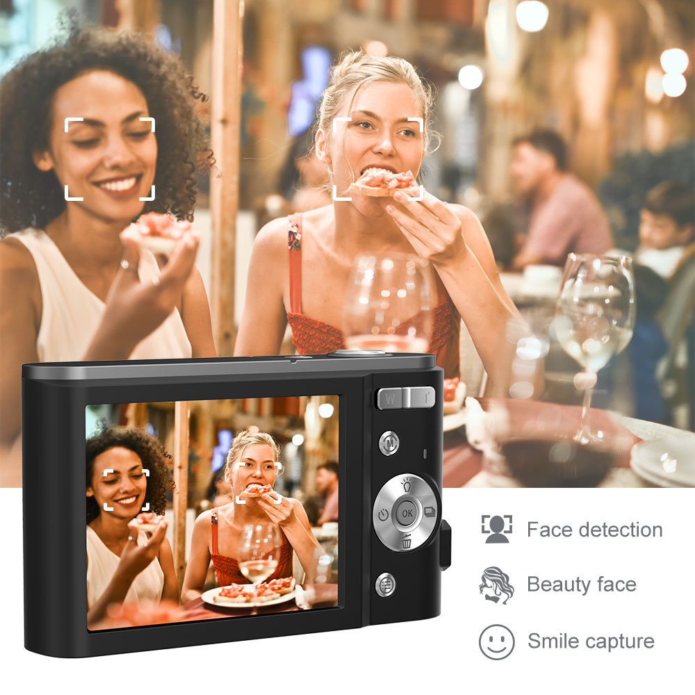 Multiple Color Easy to Use Small Size Photo Shooting And Video Recording Gift Digital Compact Camera