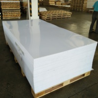 Panneau Pmma opale résistant aux rayures feuille acrylique opaque blanche plastique extrudé moulé 4x10 protection UV extérieur Xintao 1.19