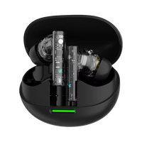 Écouteurs sans fil True Wireless TWS Stéréo BT 5.4 à faible latence, HiFi Intra-auriculaires sans fil pour Musique, Sport et Gamers