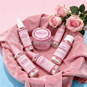 Hair Curl Cream Curl Spray Hair Care Bundle Mousse Curl Enhancing Kit - Product Image 5