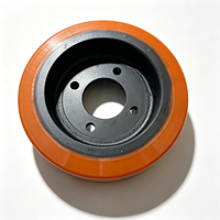Roue motrice pour chariot élévateur Chaolutong 0039902305 Vulkollan 230x90mm 0,5-2 tonnes pour chariots élévateurs Linde séries 360/379 (T16 T18 T20 L10 L12)