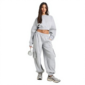 Conjunto Deportivo de Invierno Unisex con Estampado Acid Wash y Bolsillos Laterales, Temática Deportiva, Servicio OEM Personalizable, Venta al Por Mayor - Product Image 1