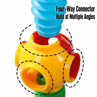 Blocs de construction Pop Tube colorés, connecteurs flexibles, ensemble de construction, jouet éducatif créatif DIY pour enfants