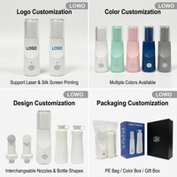 Hajj Umrah Tragbares Bidet Elektrisch Wiederaufladbar USB-C Muslimischer Reise-Shattaf-Sprüher 3 Modi 500ml 800mAh IPX7 Wasserdicht OEM