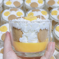 Lilin Aroma Kue Blueberry Grosir, Lilin Kedelai untuk Souvenir Pernikahan, Hadiah Ulang Tahun, Dekorasi Rumah