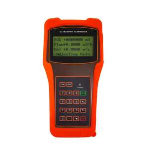 Draagbare, op batterijen werkende ultrasone waterstroommeter DN15-DN6000 TUF-2000H, OEM aanpasbaar - Product Image 1