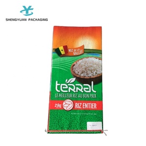 Sac d'emballage de <span class=keywords><strong>riz</strong></span> <span class=keywords><strong>avec</strong></span> impression personnalisée 5kg 10kg 25kg 50 kg <span class=keywords><strong>avec</strong></span> <span class=keywords><strong>logo</strong></span> en plastique polypropylène laminé BOPP 50 kg sac tissé PP pour le <span class=keywords><strong>riz</strong></span> - Product Image 2