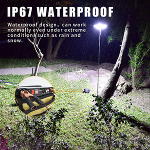 360 luz personalizada su logotipo <span class=keywords><strong>Sanara</strong></span> COB Led trabajo al aire libre luz 12V multifunción camping Kit de luz Camping Luz - Product Image 6