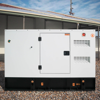 Untuk Cummins mesin 20Kw-50Kw Silent tipe Diesel Generator 22Kva-50Kva pendingin air Dc Generator 30Kw-50Kw frekuensi 50/60Hz