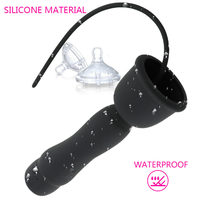 Jouets sexuels pour homme, plug urétral vibrant à 10 vitesses, en silicone, rechargeable par USB, pour masturbation masculine. Vente en gros.