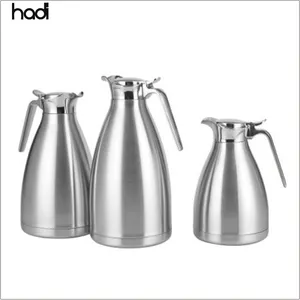 Bule de café casual oriental árabe, chapa de aço inoxidável para aquecer, presente e equipamento de metal para sala de estar, Dallah