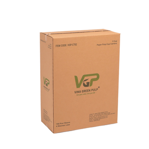 Manufacturers Hand Corrugated Extra <b>Large</b> Cardboard <b>Box</b> Insulated Handbags Custom Logo Moving <b>Shipping</b> Made in Vietnam - Product Image 5