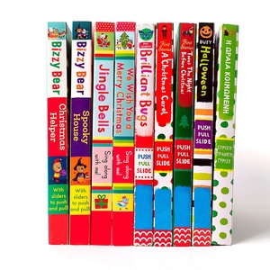 <span class=keywords><strong>Libros</strong></span> educativos impresos personalizados para niños, actividad divertida, libro <span class=keywords><strong>de</strong></span> tablero interactivo Push-pull para niños, rellenable - Product Image 6