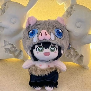 La jolie poupée en coton de 20 cm - <span class=keywords><strong>Figurine</strong></span> <span class=keywords><strong>Mitsuri</strong></span> Kanroji pouvant servir de décoration ou être offerte en cadeau aux amis. - Product Image 4