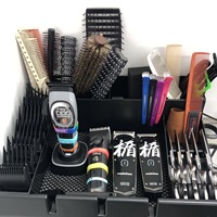 Meistverkaufte Umweltfreundliche Kunststoff-Friseurwerkzeug-Aufbewahrungsbox Bürsten-Kamm-Haarschneidemaschinen-Scherenhalter Mehrzweck