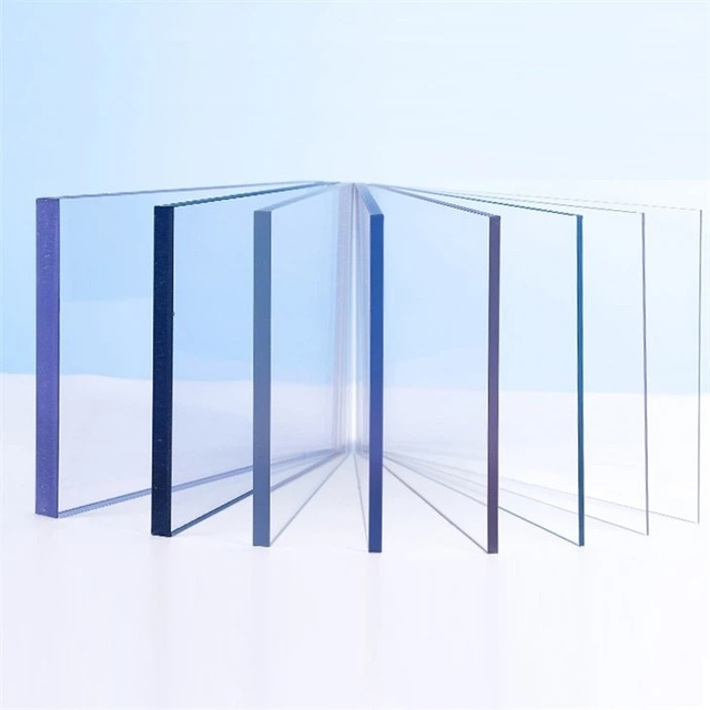Waterproof Heat Insulation Clear 6mm Polycarbonate Roof Panels with UV Protection Durable Eco-Friendly Hotel Application